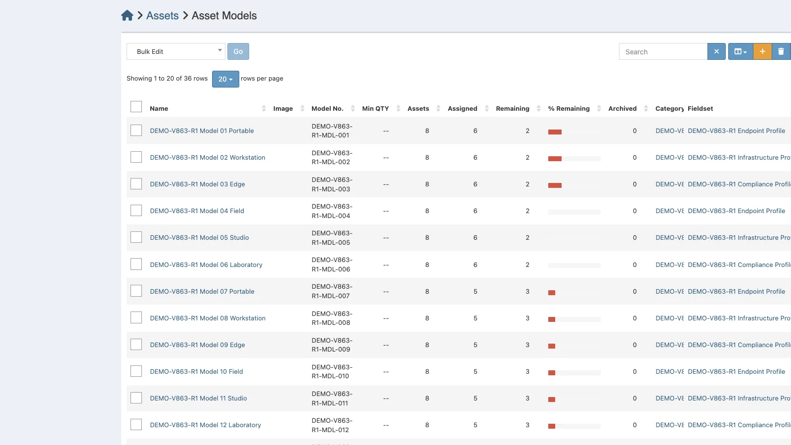 Managed Snipe-IT Asset Models in light theme