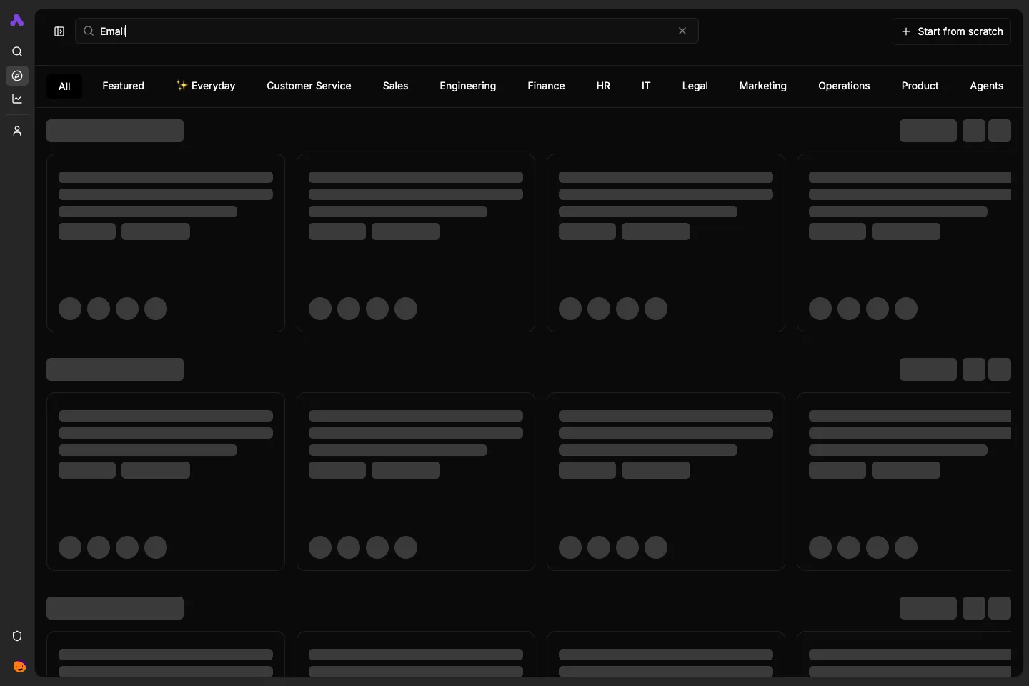 Dark email templates