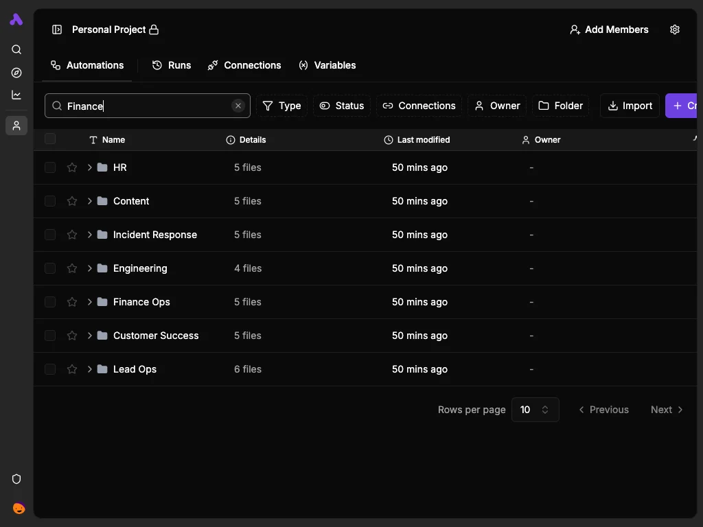 Dark tablet finance search