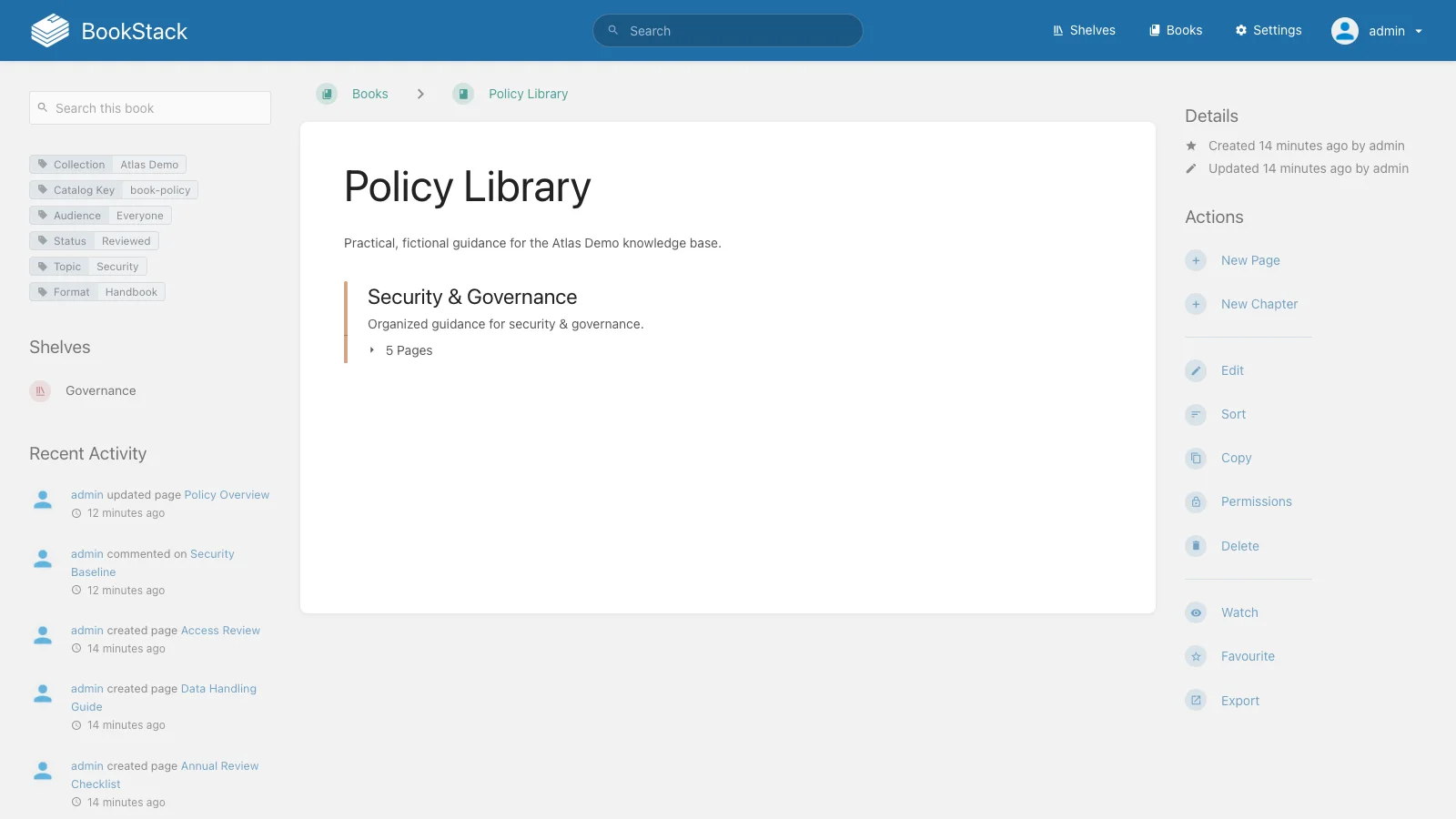 Policy Library Book (Light)