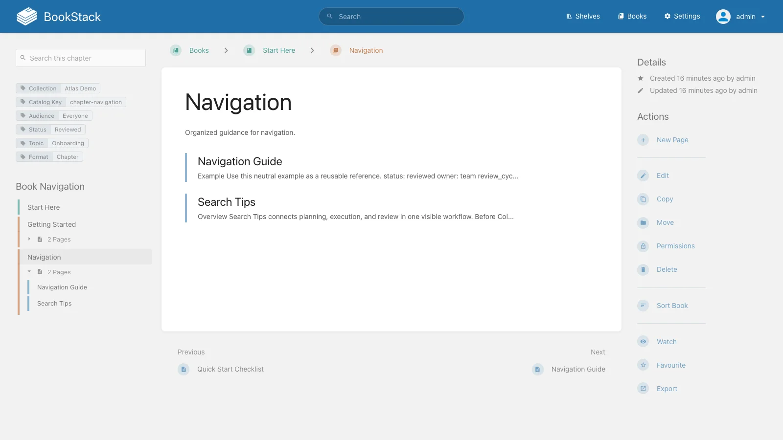 Navigation Chapter (Light)