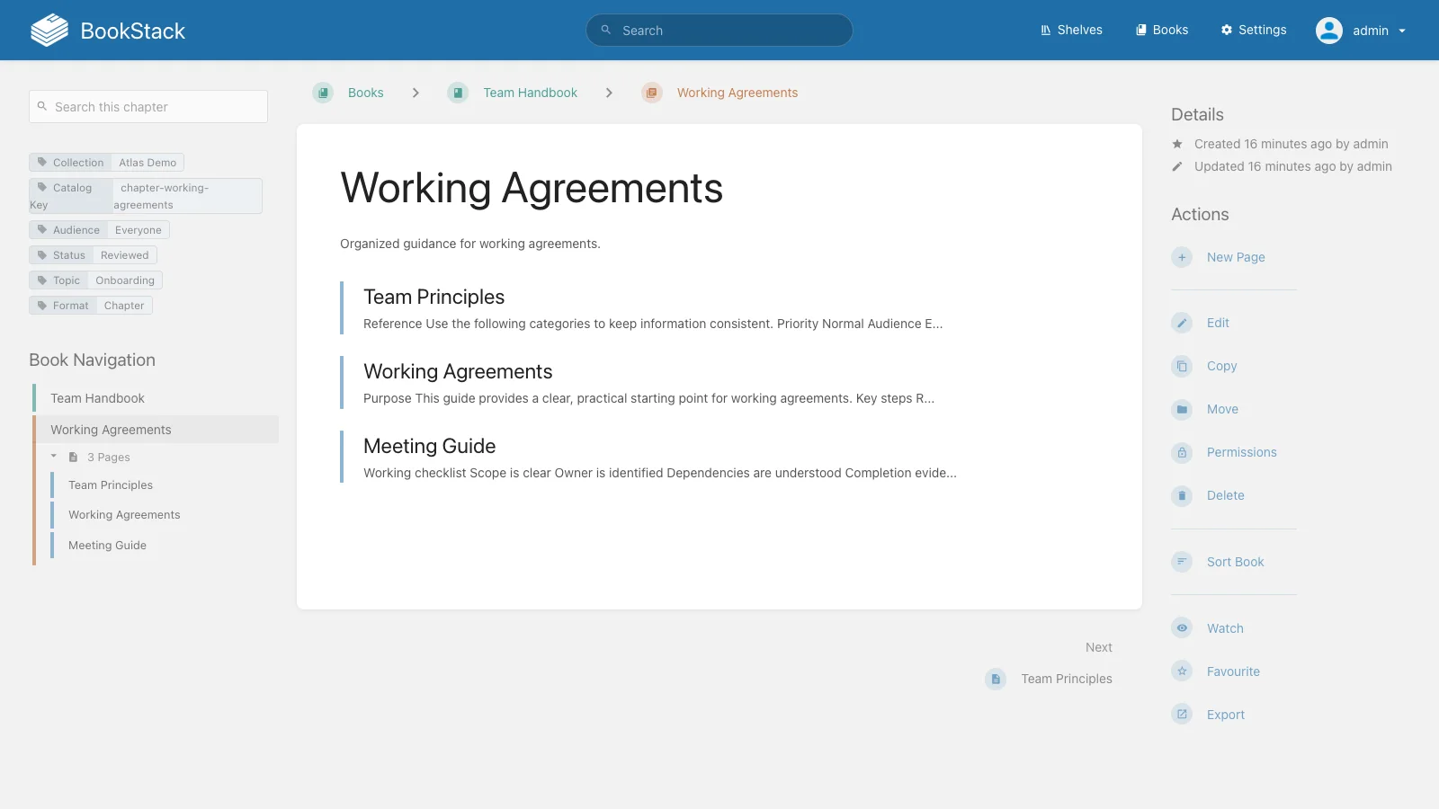 Working Agreements Chapter (Light)