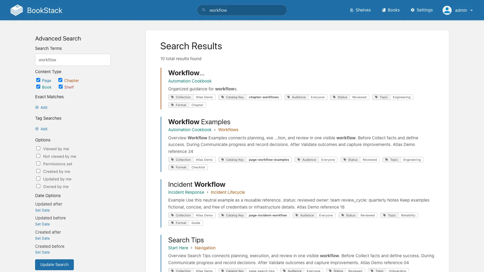 Search Results (Light)