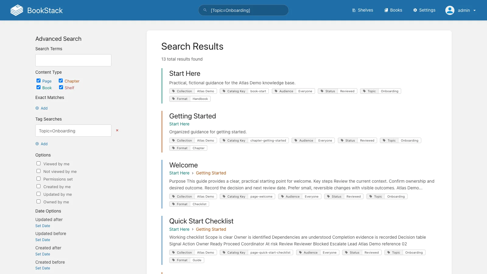 Tag Search Results (Light)