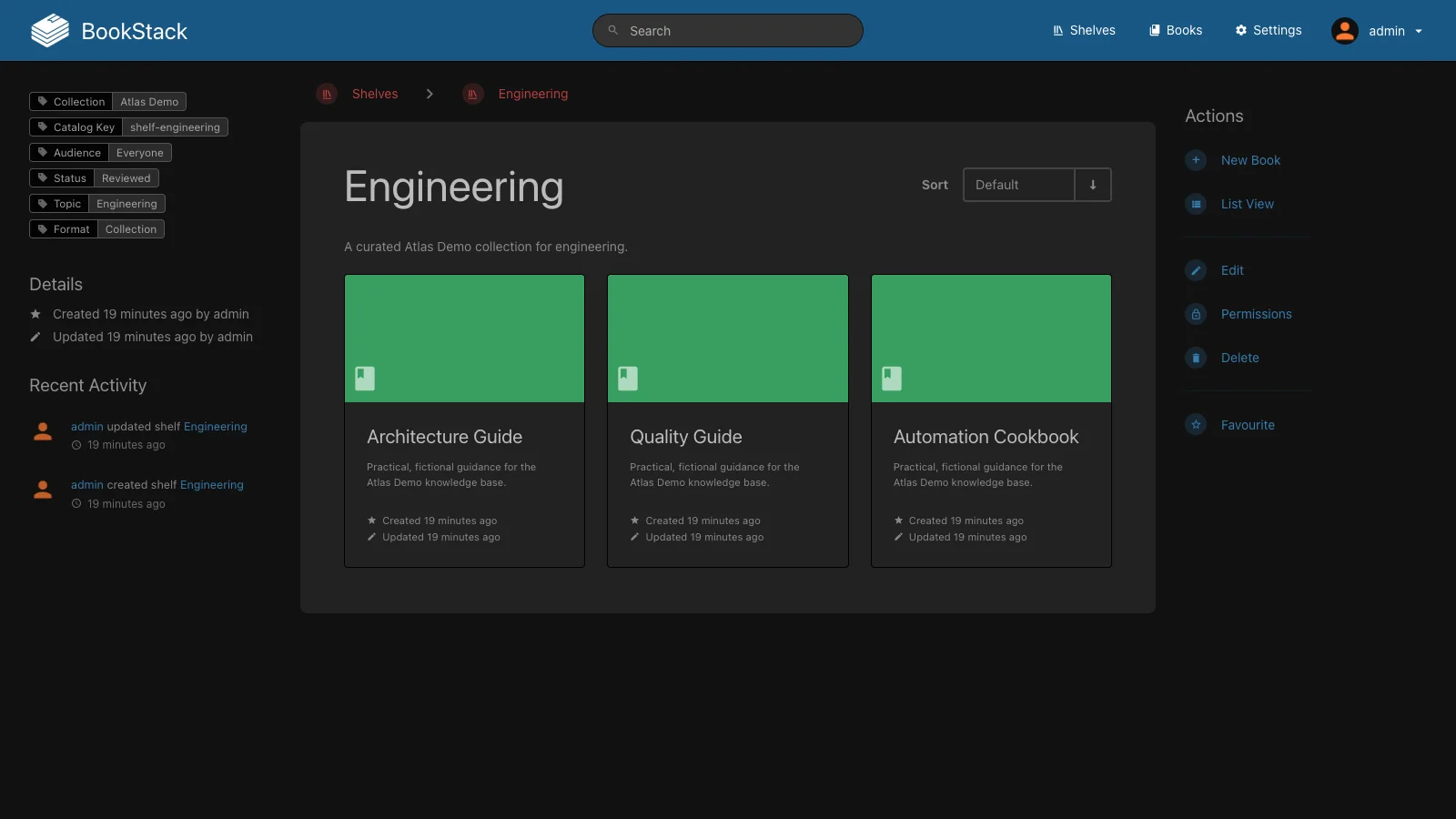 Engineering Shelf (Dark)