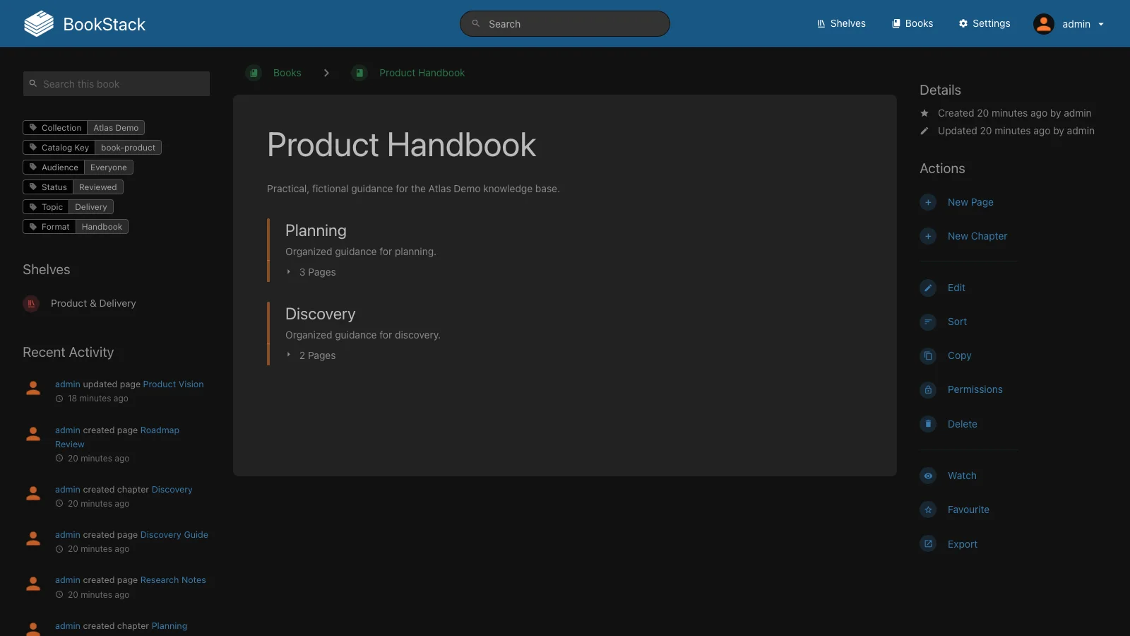 Product Handbook Book (Dark)