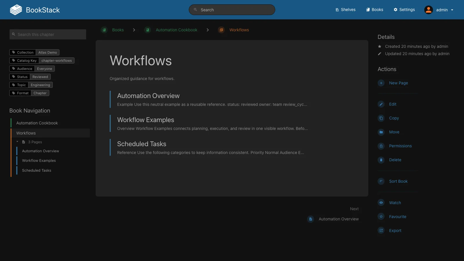 Workflows Chapter (Dark)