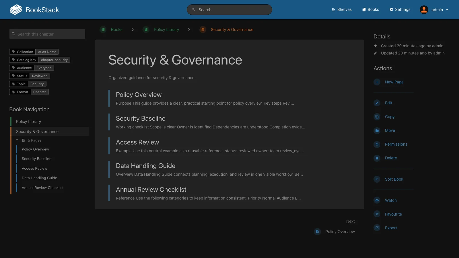 Security and Governance Chapter (Dark)