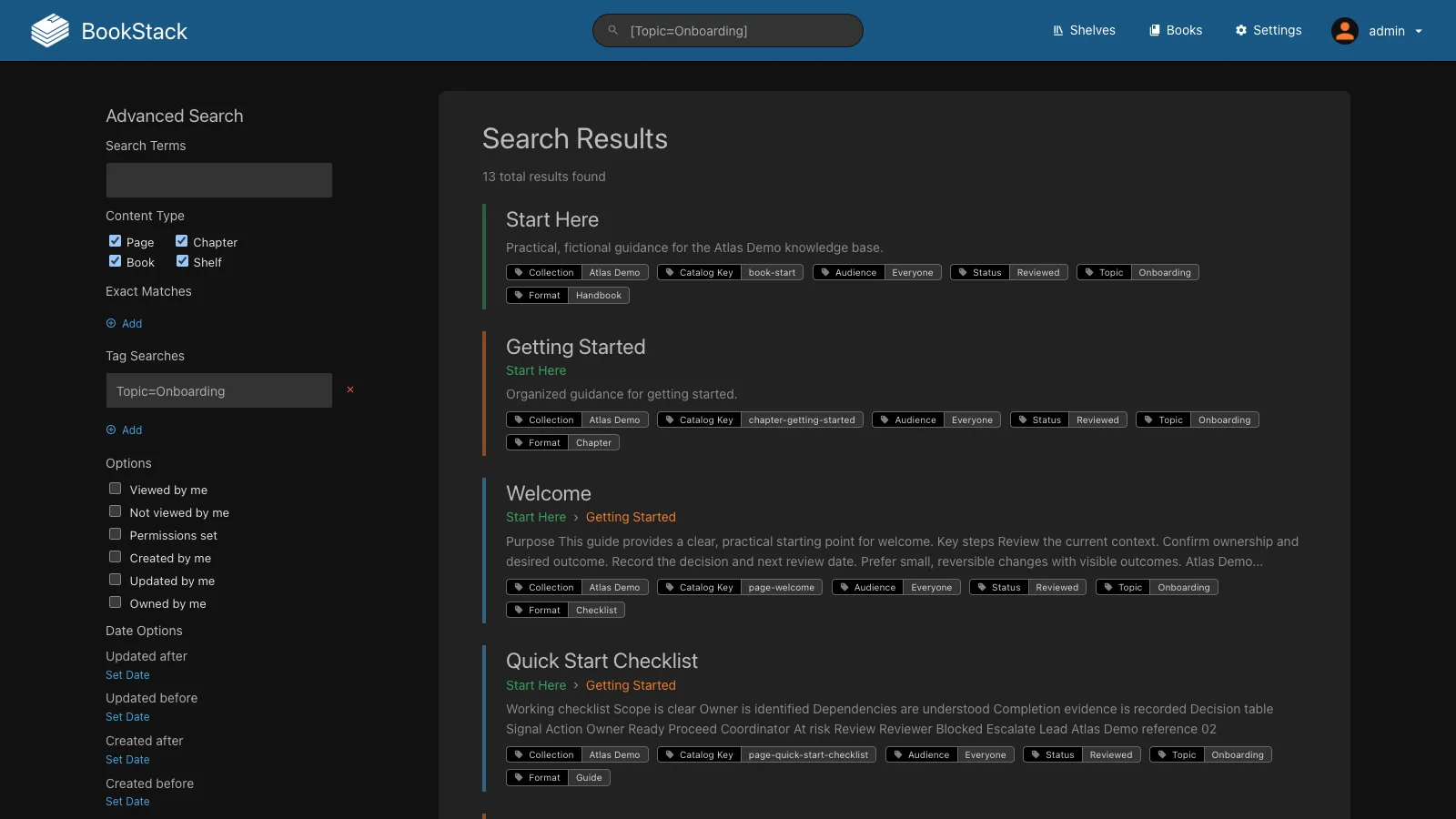 Tag Search Results (Dark)
