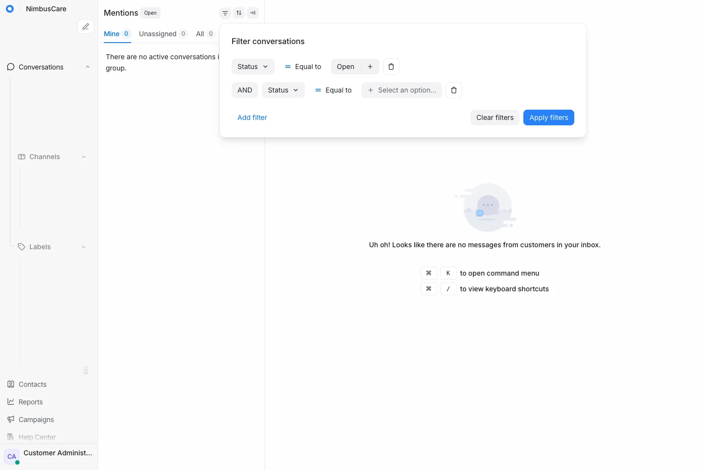 Mentions - Desktop Light