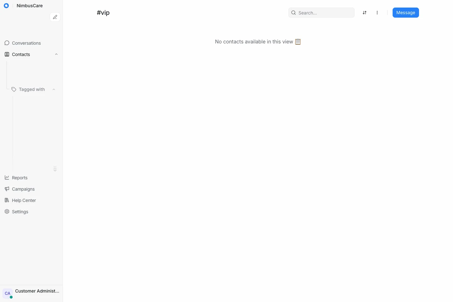 Contacts Vip - Desktop Light