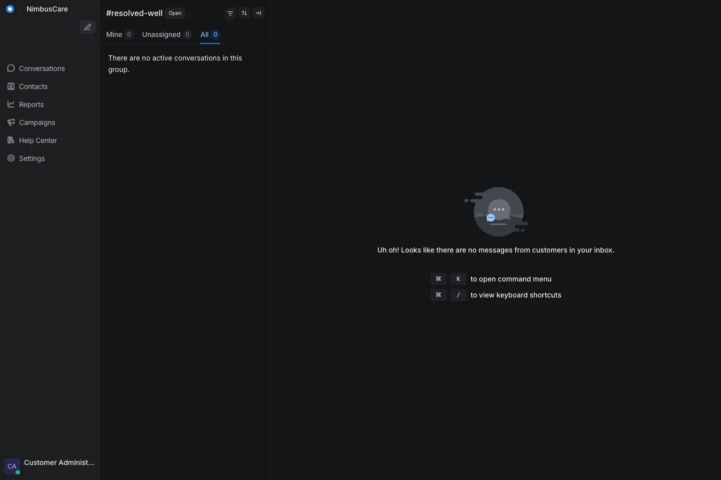 Label Resolved Well - Desktop Dark