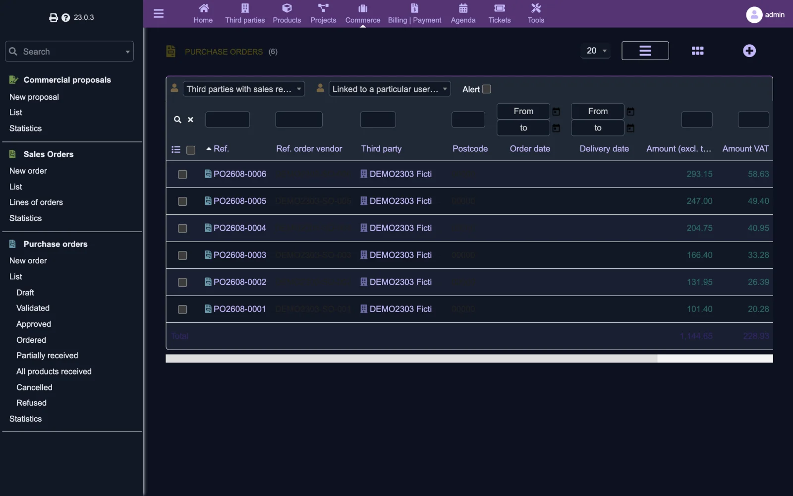 Supplier purchase orders (Retina 2x Dark)