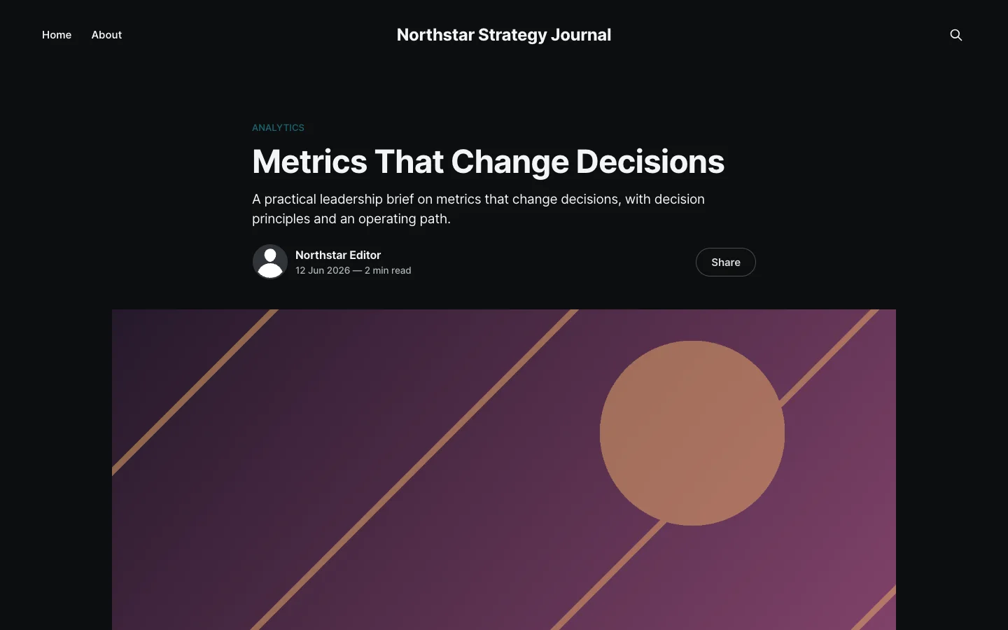 Metrics Article Hero