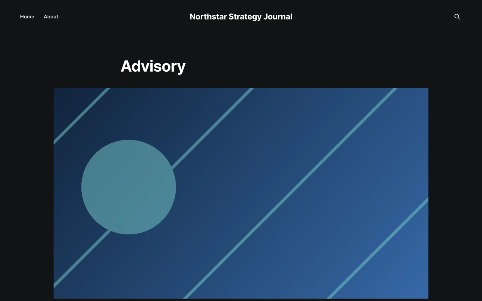 Public Advisory Page Hero with Alternate Full-width Editorial Artwork