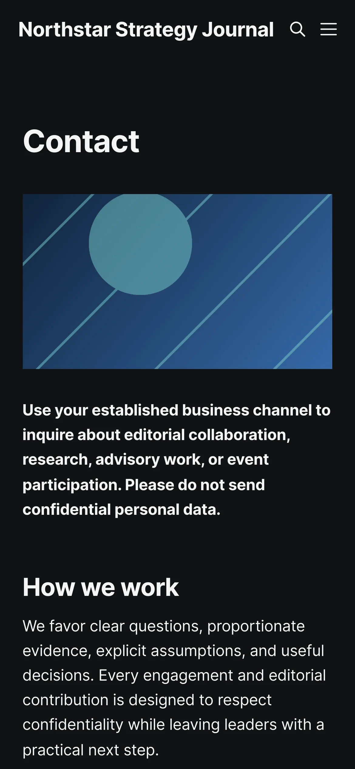 Contact Page