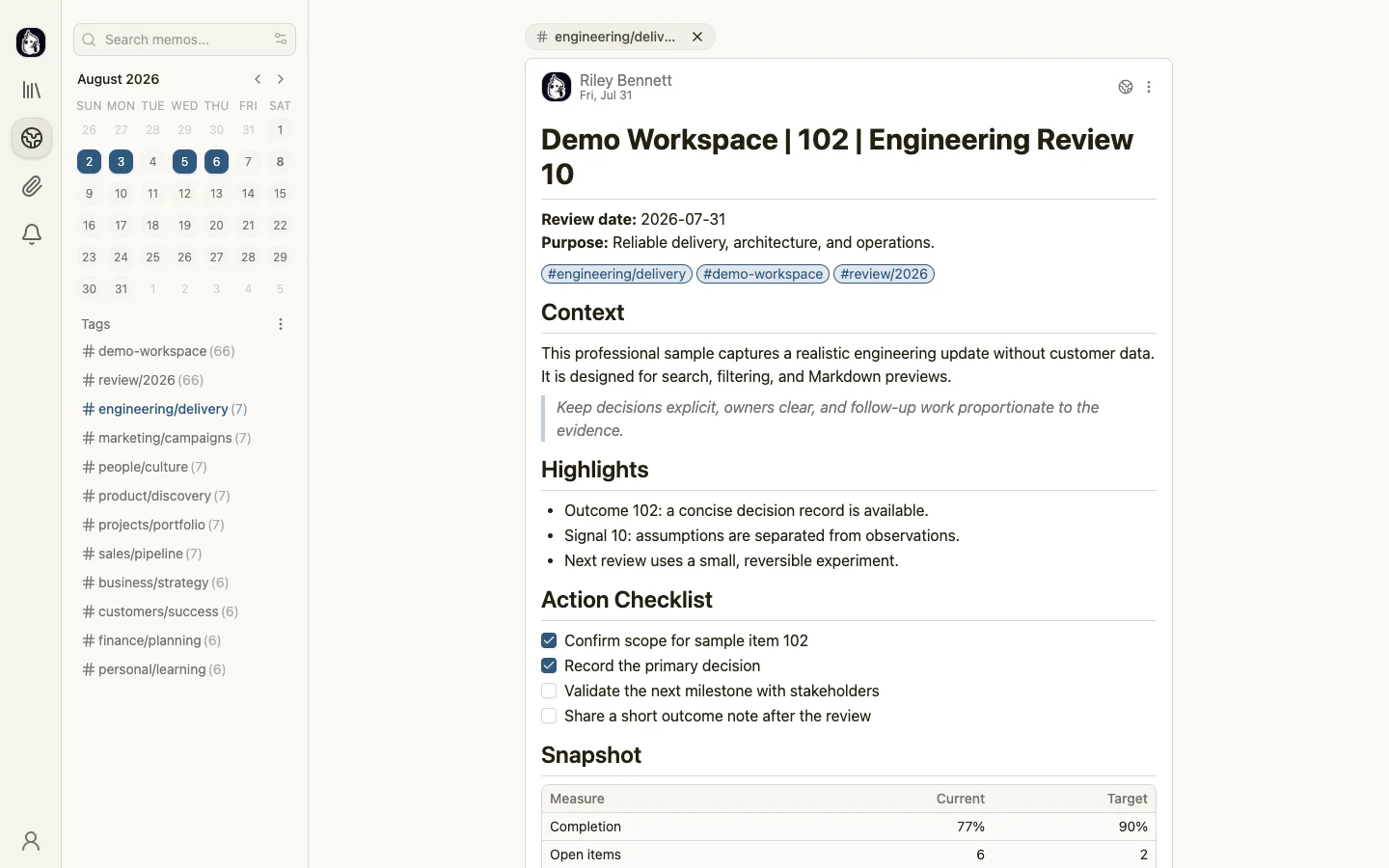 Light Desktop Engineering Tag Filter