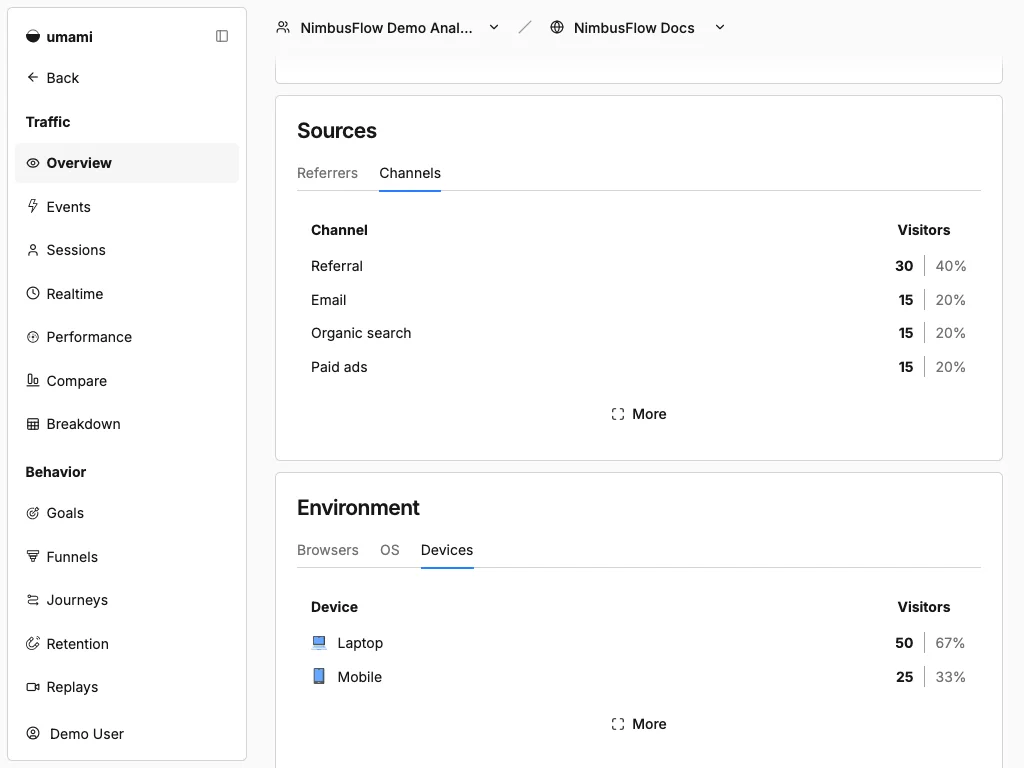 NimbusFlow Docs regions