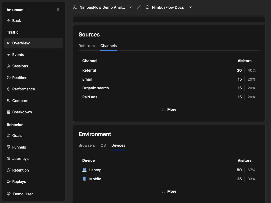 NimbusFlow Docs regions