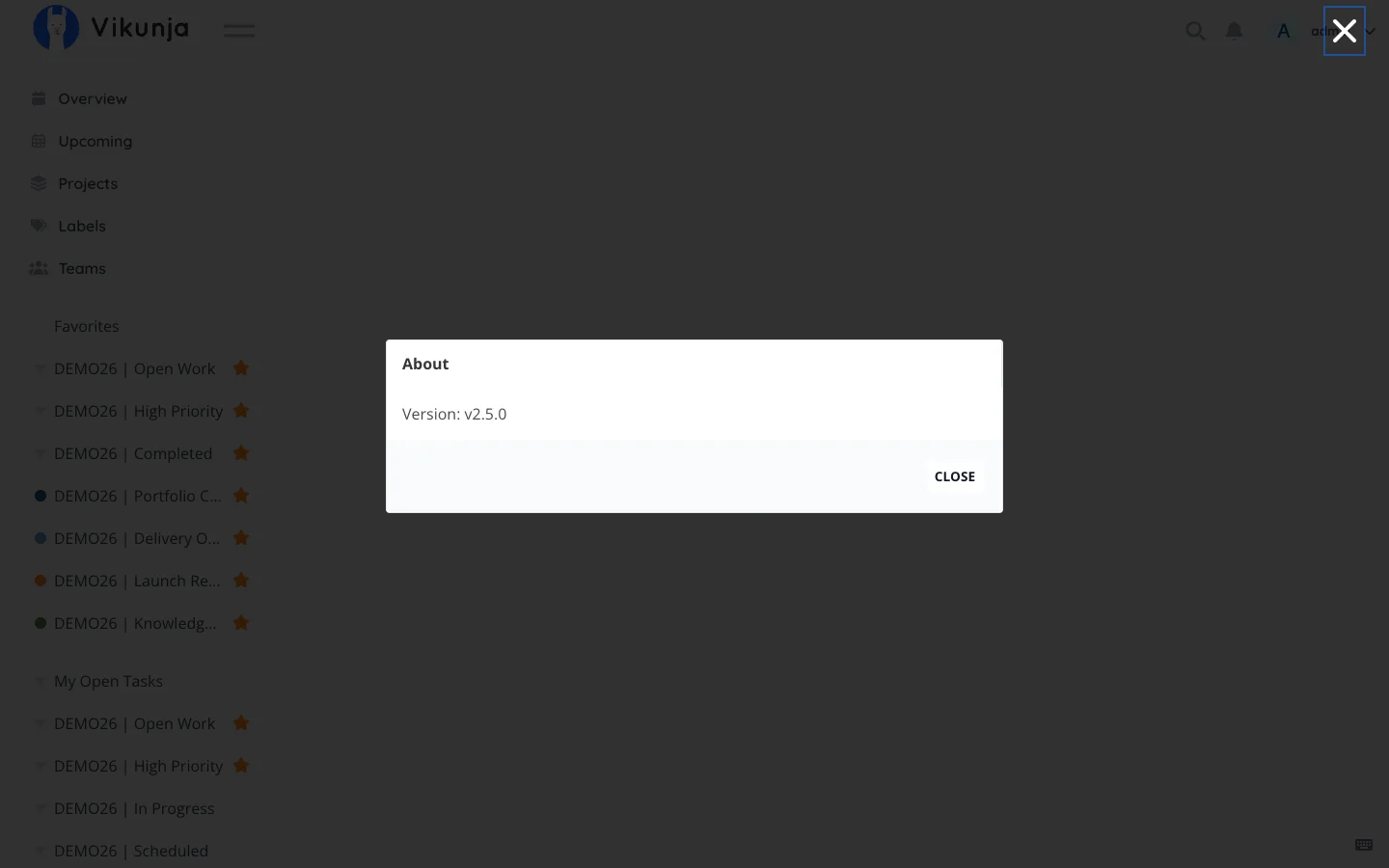 Light Desktop About Page