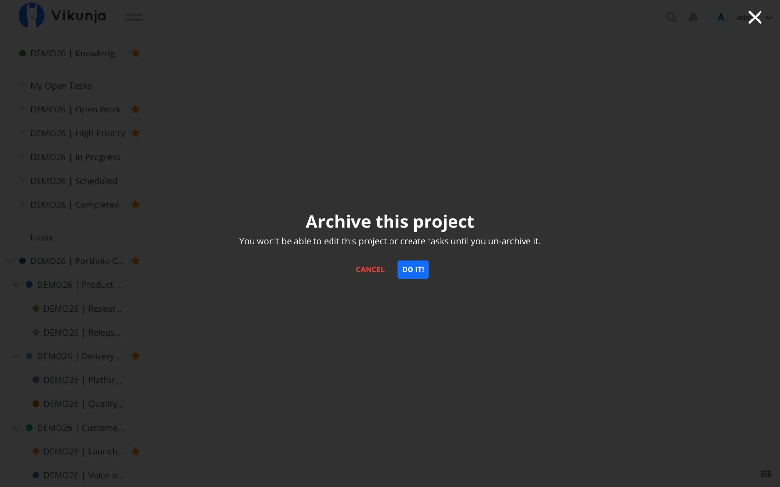 Light Retina Project Archive Confirmation