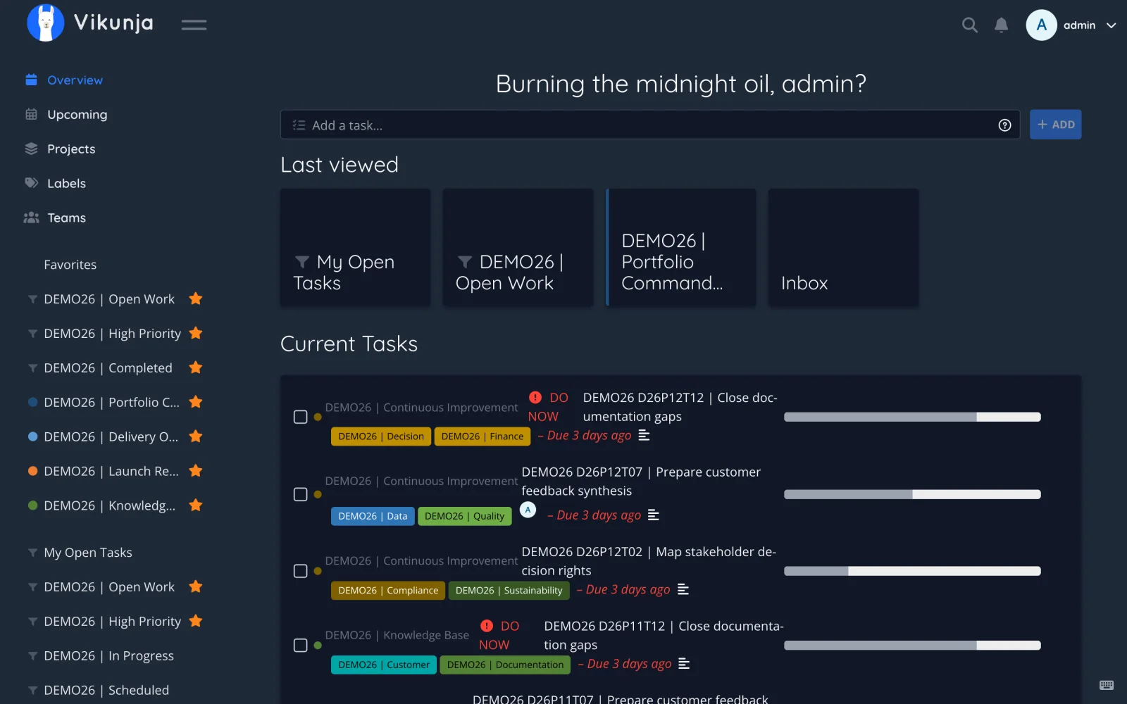 Dark Retina Sidebar Project Hierarchy